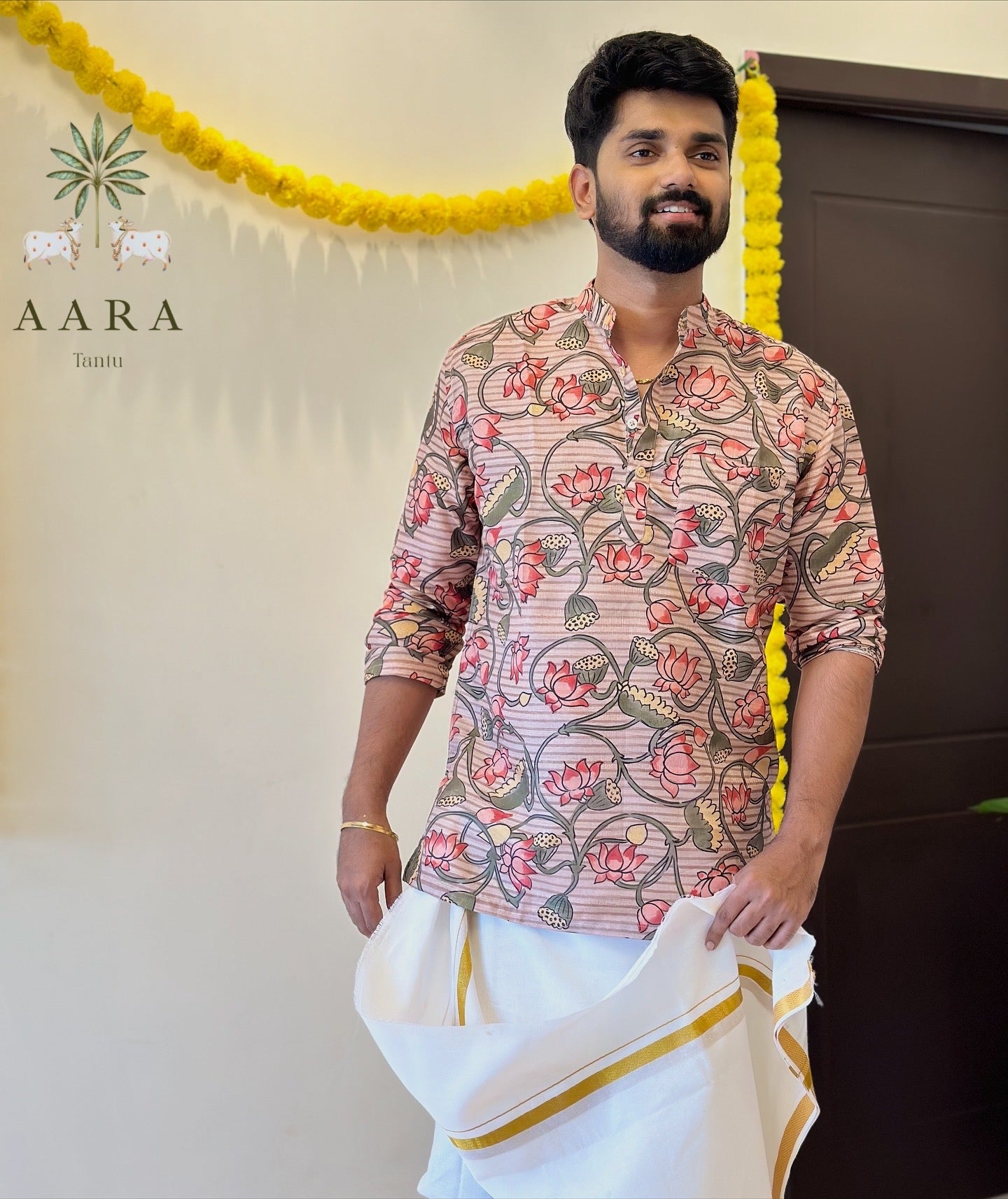 DHRUV - Floral Beige