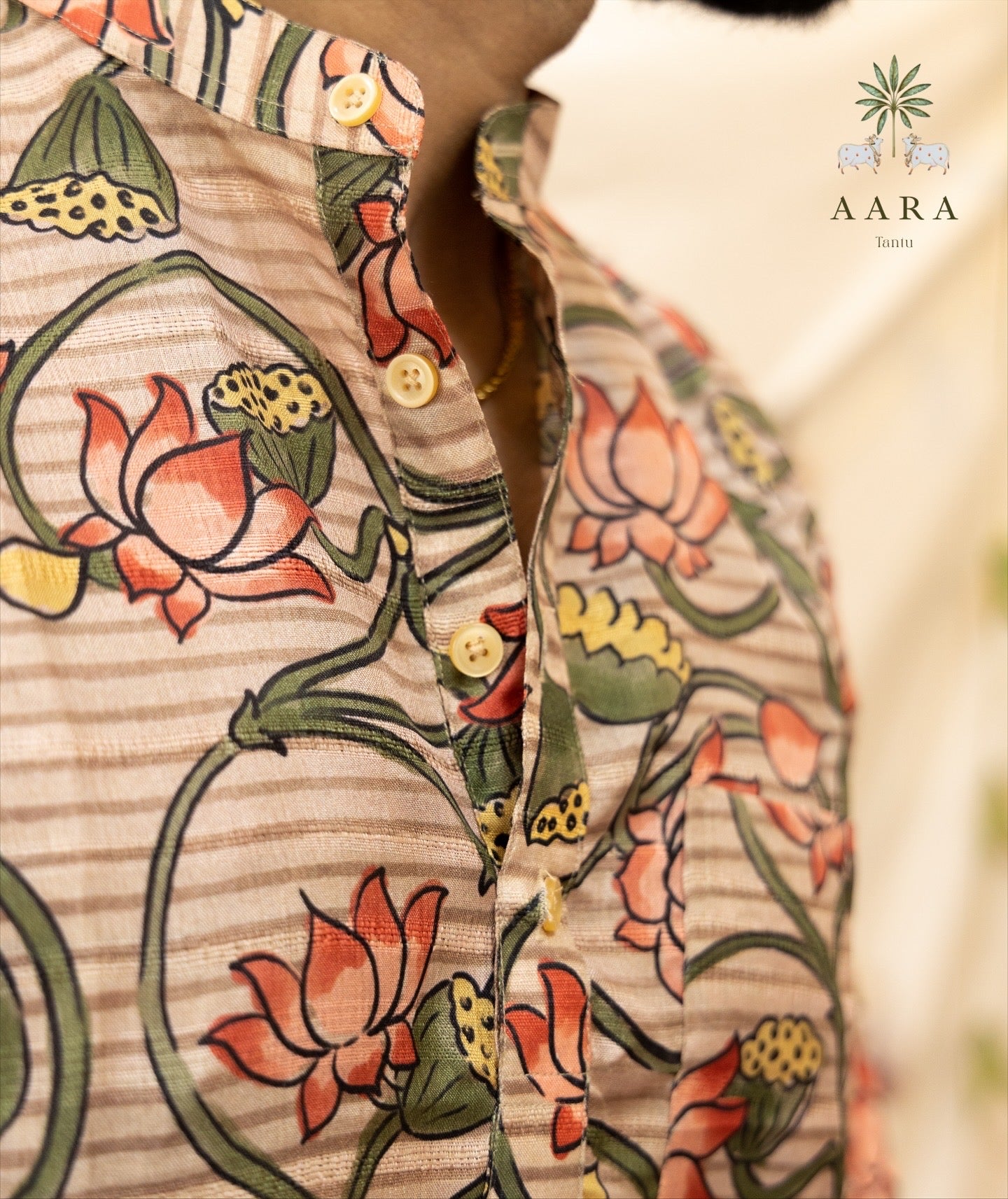 DHRUV - Floral Beige