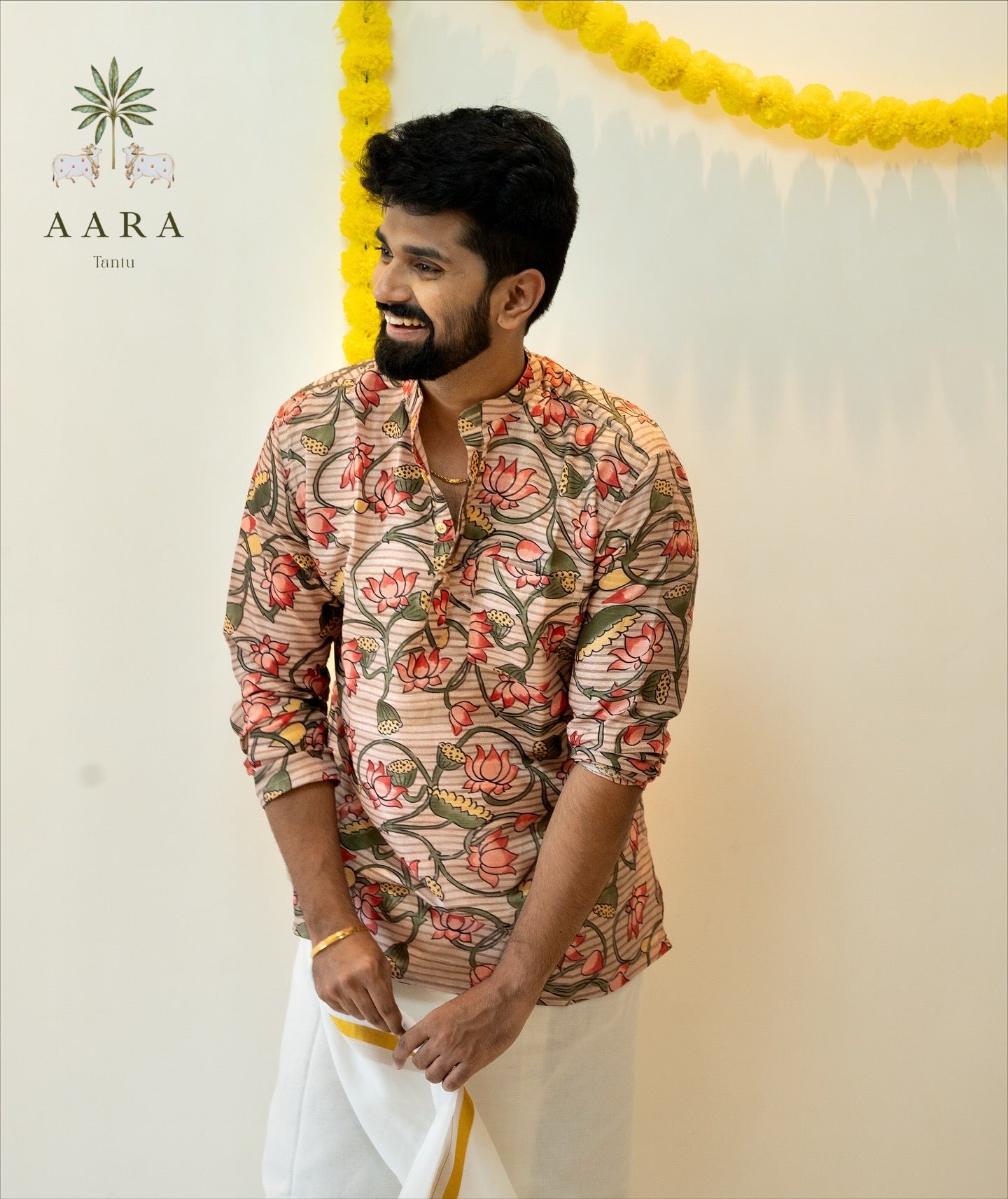 DHRUV - Floral Beige