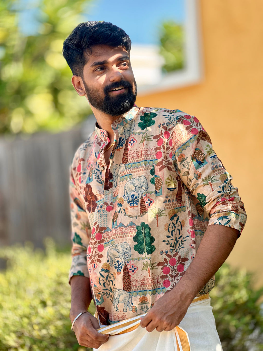 DHRUV - Pichwai Mughal Kurta