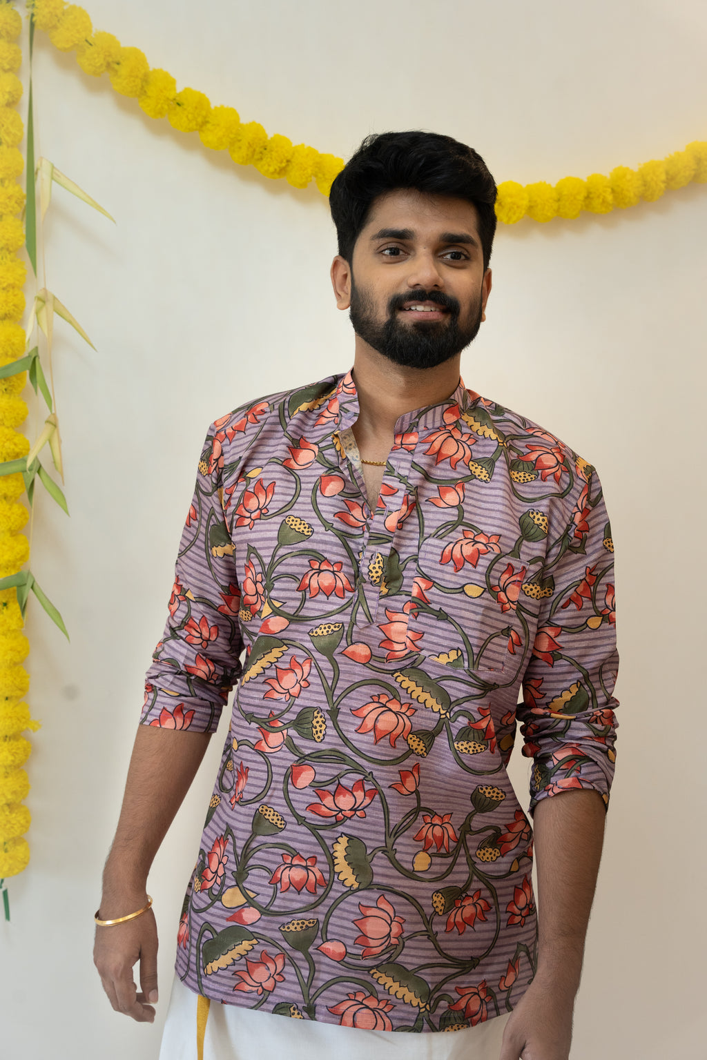 DHRUV - Floral Purple