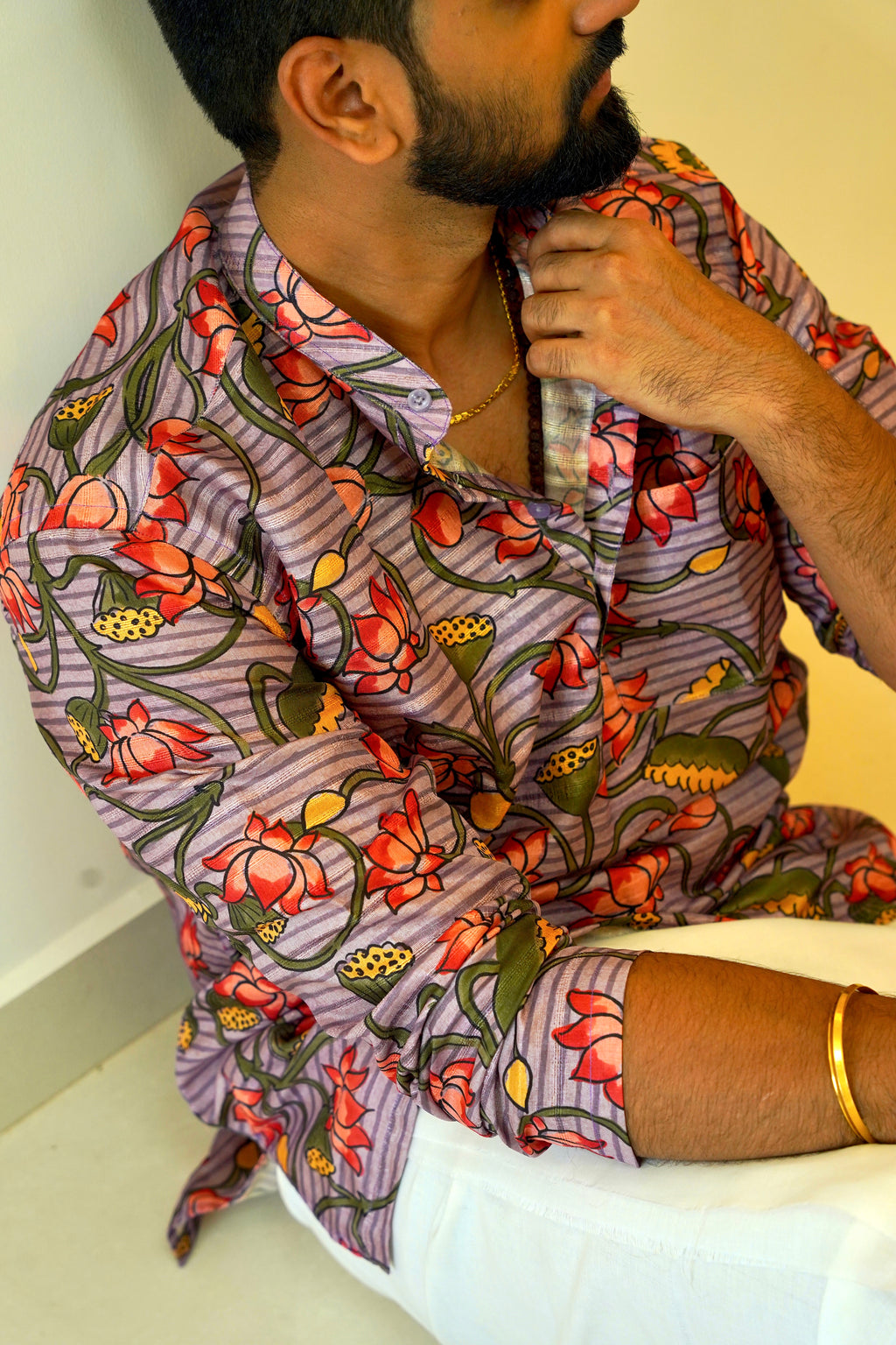 DHRUV - Floral Purple