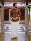 ATHARV - Kanchana Butta Shirt - Ready shipping