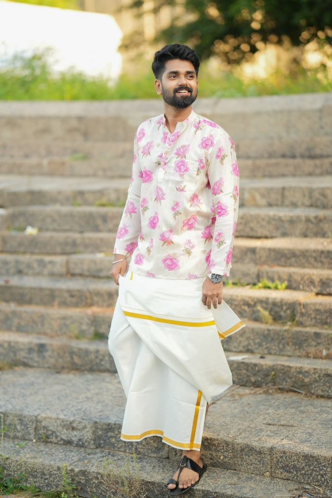 Arsh -  White Floral