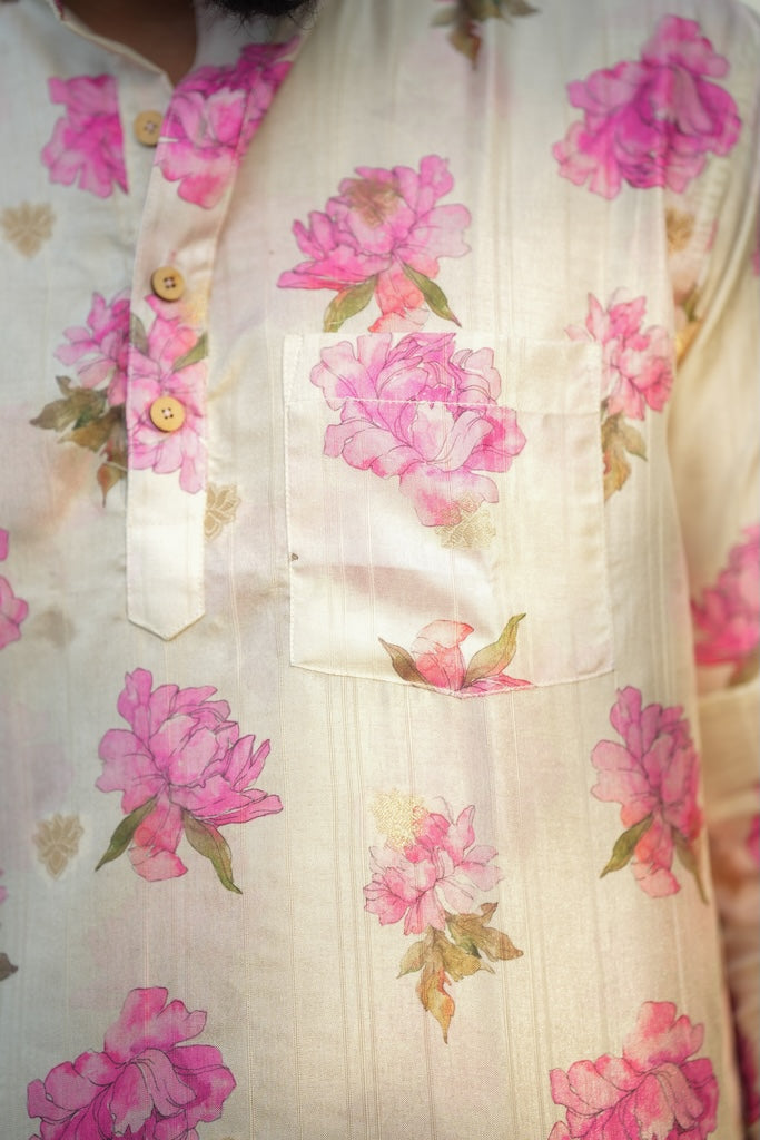 Arsh -  White Floral