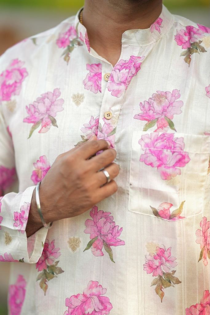Arsh -  White Floral