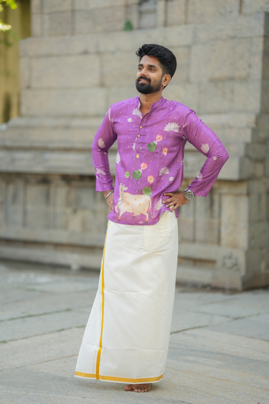 DHRUV - Pichwai Purple