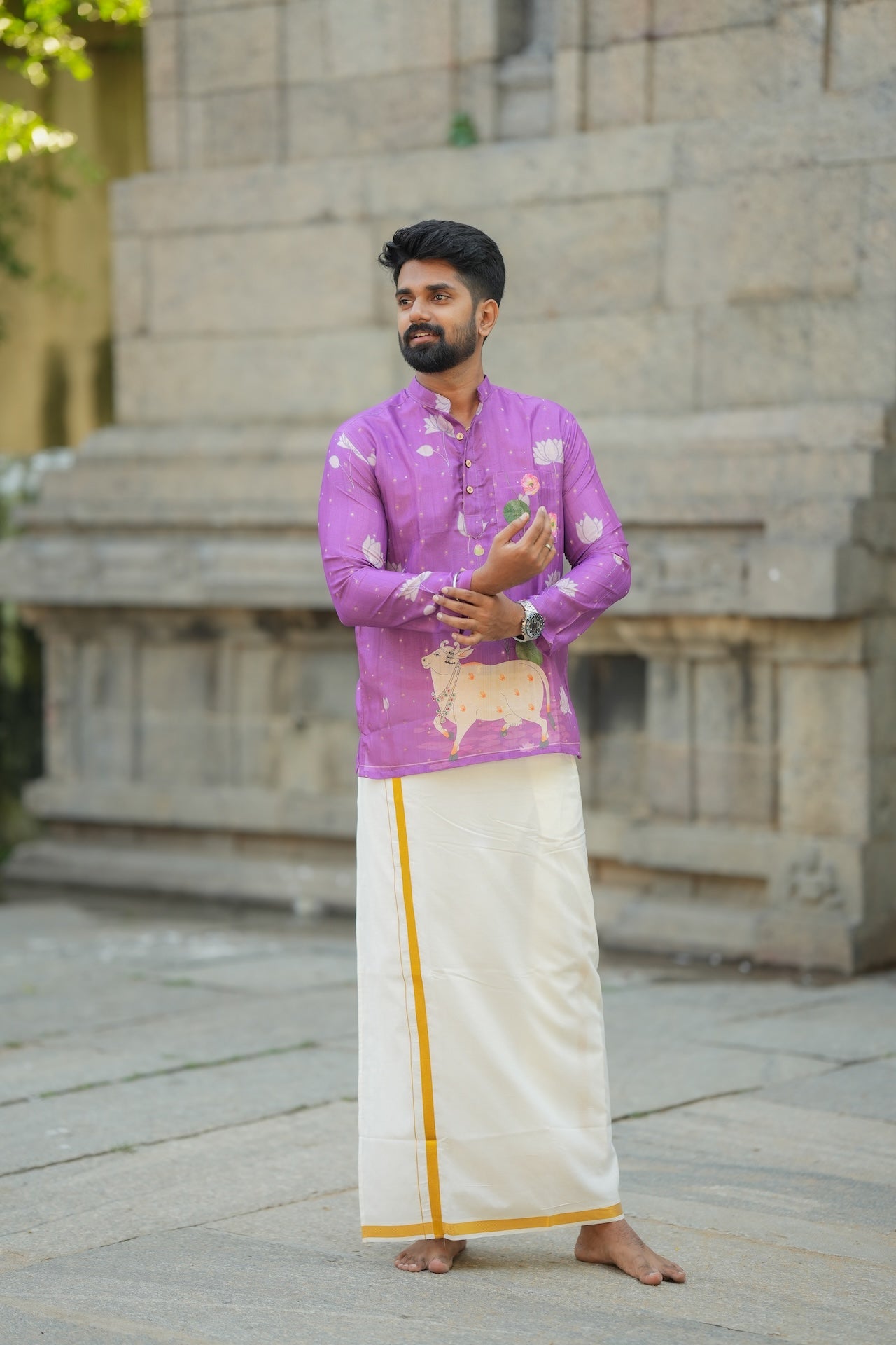 DHRUV - Pichwai Purple