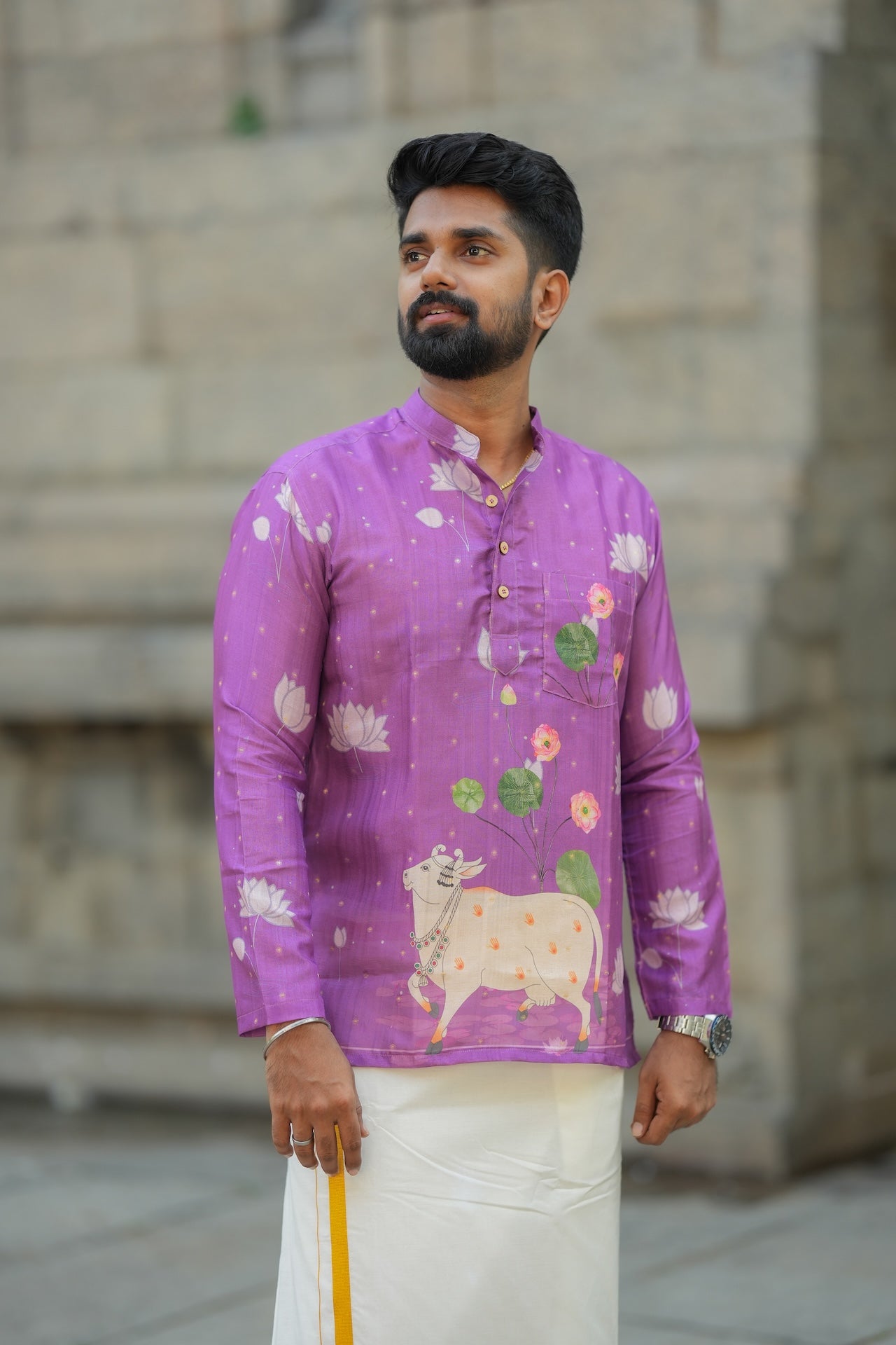 DHRUV - Pichwai Purple