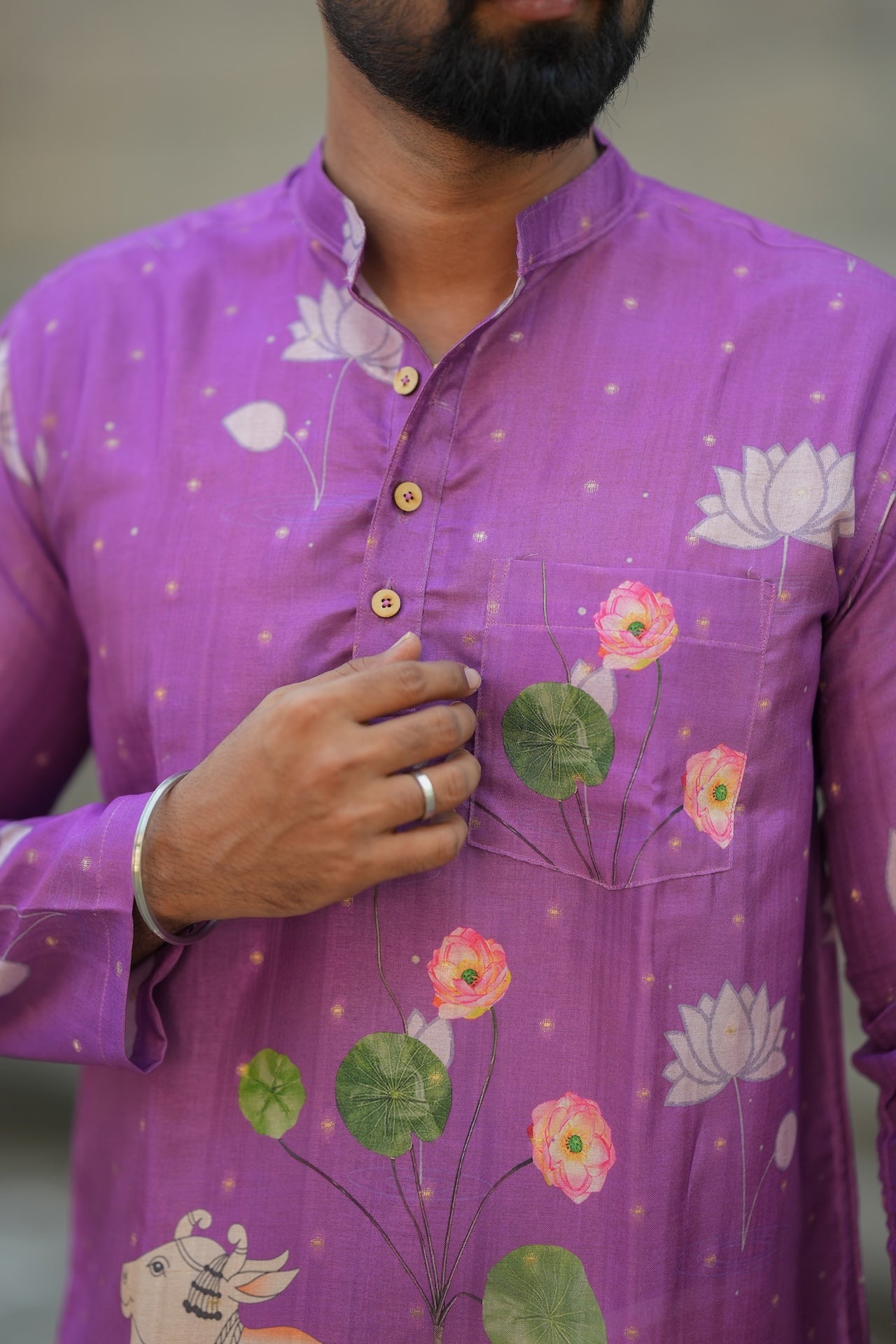 DHRUV - Pichwai Purple