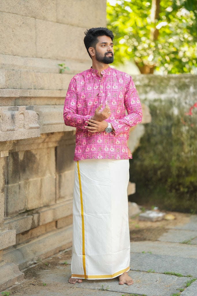 Arsh -  Pink Ikat Yanai | Kilie