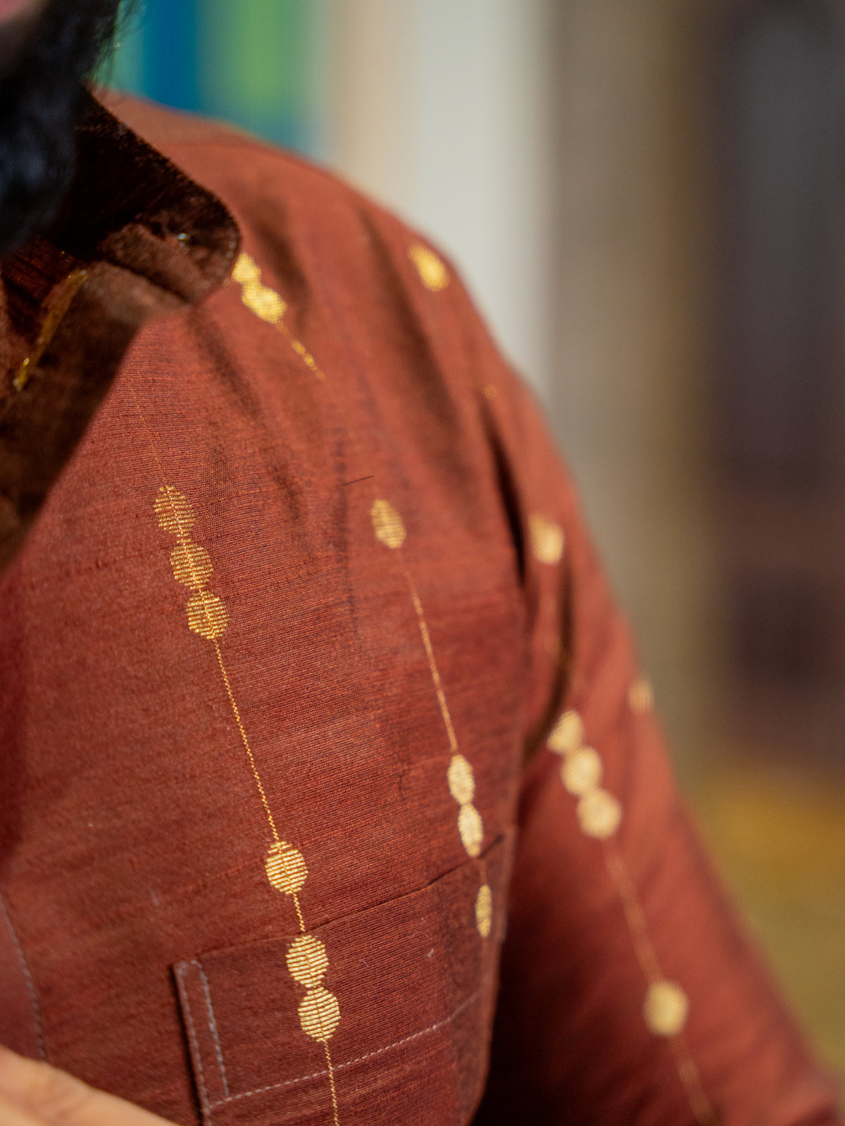 ATHARV - Kanchana Butta Shirt - Ready shipping