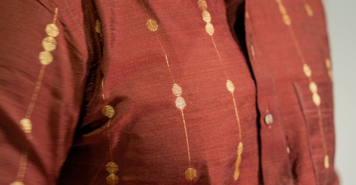 ATHARV - Kanchana Butta Shirt - Ready shipping