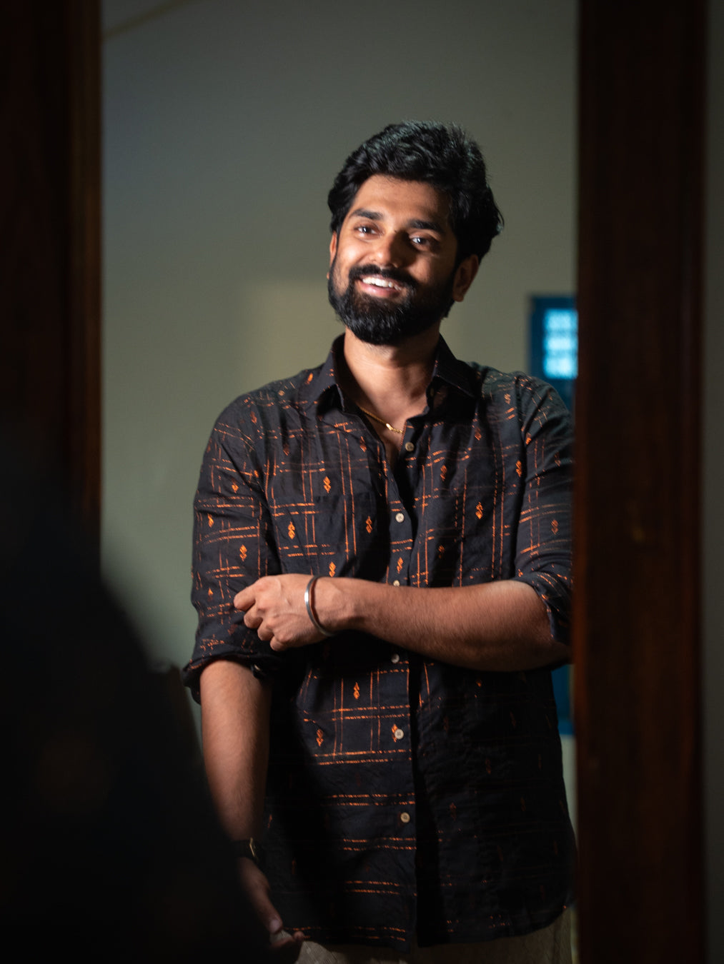 AARAV - Black Checks Shirt