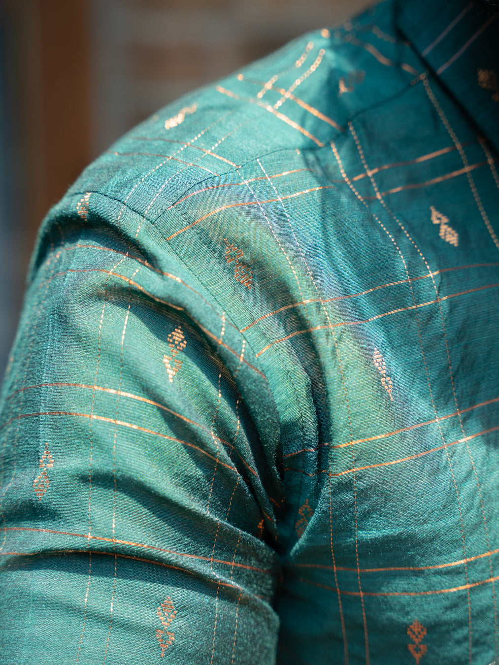 AARAV - Green Checks Shirt