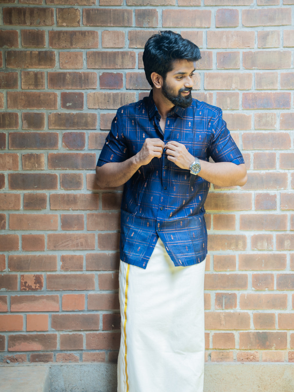 AARAV - Blue Checks Shirt