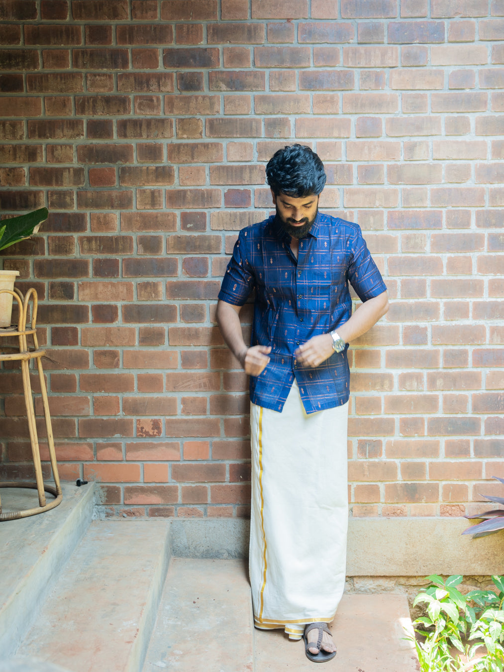 AARAV - Blue Checks Shirt