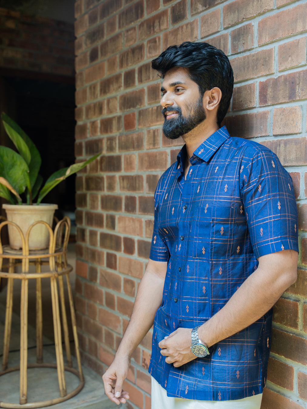 AARAV - Blue Checks Shirt