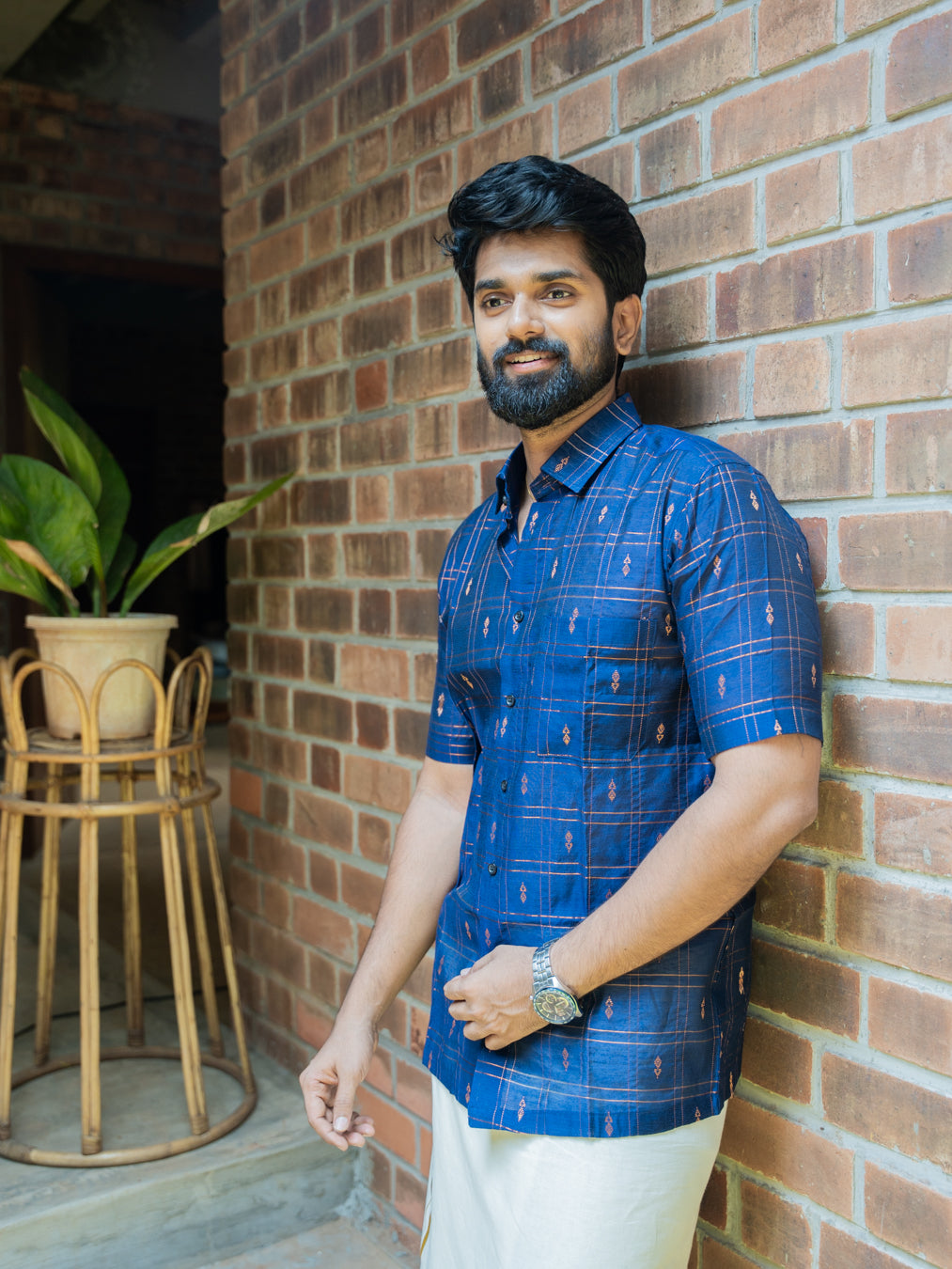 AARAV - Blue Checks Shirt